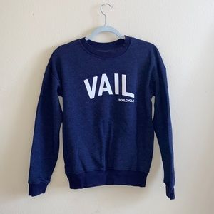 Vail SOULCYCLE Navy Sweatshirt